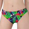 Parrot Banana Leaf Hawaii Pattern Print Women's Panties