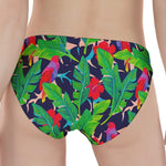 Parrot Banana Leaf Hawaii Pattern Print Women's Panties