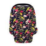 Parrot Toucan Tropical Pattern Print Baby Seat Cover