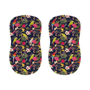 Parrot Toucan Tropical Pattern Print Bar Stool Covers