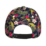 Parrot Toucan Tropical Pattern Print Baseball Cap