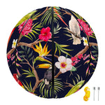 Parrot Toucan Tropical Pattern Print Basketball