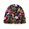 Parrot Toucan Tropical Pattern Print Beanie