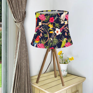 Parrot Toucan Tropical Pattern Print Bell Lamp Shade