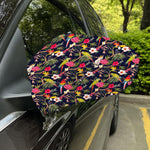 Parrot Toucan Tropical Pattern Print Car Side Mirror Covers