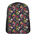 Parrot Toucan Tropical Pattern Print Casual Backpack