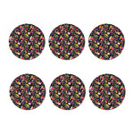 Parrot Toucan Tropical Pattern Print Coaster Set