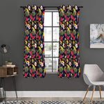 Parrot Toucan Tropical Pattern Print Curtain