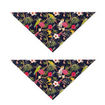 Parrot Toucan Tropical Pattern Print Dog Bandana