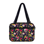 Parrot Toucan Tropical Pattern Print Double Strap Bible Bag