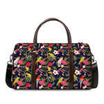 Parrot Toucan Tropical Pattern Print Duffle Bag