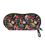 Parrot Toucan Tropical Pattern Print Glasses Case