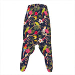 Parrot Toucan Tropical Pattern Print Hammer Pants