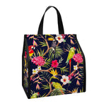Parrot Toucan Tropical Pattern Print Insulated Lunch Tote