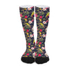 Parrot Toucan Tropical Pattern Print Long Socks