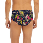 Parrot Toucan Tropical Pattern Print Men's Briefs