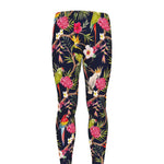 Parrot Toucan Tropical Pattern Print Men's leggings