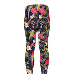 Parrot Toucan Tropical Pattern Print Men's leggings