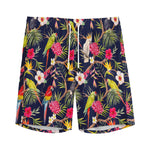 Parrot Toucan Tropical Pattern Print Men's Sports Shorts