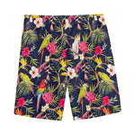 Parrot Toucan Tropical Pattern Print Men's Sports Shorts