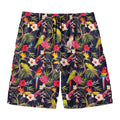 Parrot Toucan Tropical Pattern Print Men's Swim Trunks