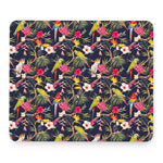 Parrot Toucan Tropical Pattern Print Mouse Pad