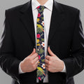 Parrot Toucan Tropical Pattern Print Necktie