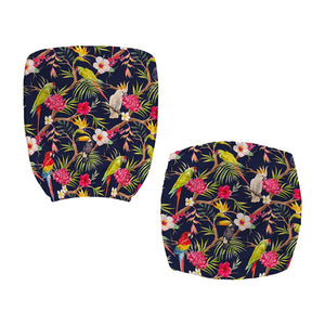 Parrot Toucan Tropical Pattern Print Office Chair Cover