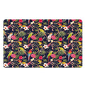 Parrot Toucan Tropical Pattern Print Polyester Doormat