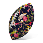 Parrot Toucan Tropical Pattern Print Rugby Ball