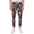 Parrot Toucan Tropical Pattern Print Joggers