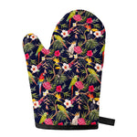 Parrot Toucan Tropical Pattern Print Single Oven Mitt