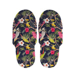 Parrot Toucan Tropical Pattern Print Slippers