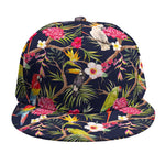 Parrot Toucan Tropical Pattern Print Snapback Cap