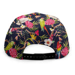 Parrot Toucan Tropical Pattern Print Snapback Cap