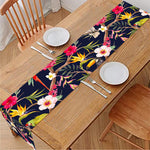 Parrot Toucan Tropical Pattern Print Table Runner