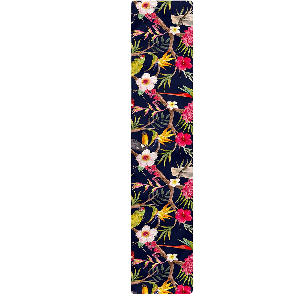 Parrot Toucan Tropical Pattern Print Table Runner