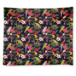 Parrot Toucan Tropical Pattern Print Tapestry