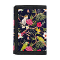 Parrot Toucan Tropical Pattern Print Trifold Wallet