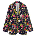 Parrot Toucan Tropical Pattern Print Women's Cotton Blazer