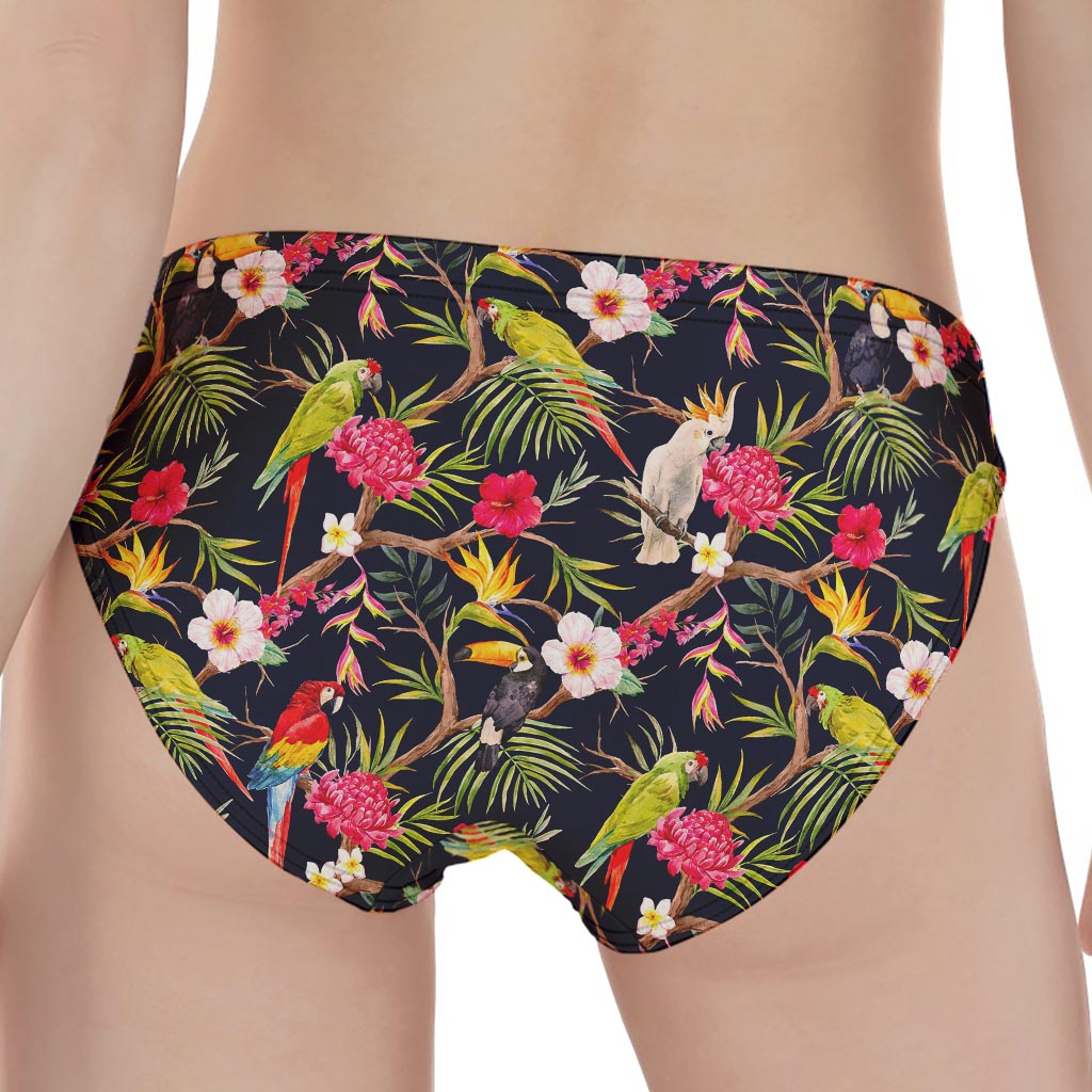 Parrot Toucan Tropical Pattern Print Women's Panties