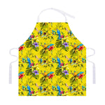 Parrot Tropical Pattern Print Adjustable Apron