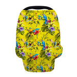 Parrot Tropical Pattern Print Baby Seat Cover