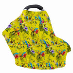 Parrot Tropical Pattern Print Baby Seat Cover