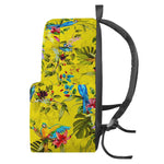 Parrot Tropical Pattern Print Backpack
