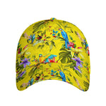 Parrot Tropical Pattern Print Baseball Cap