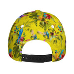 Parrot Tropical Pattern Print Baseball Cap
