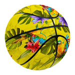 Parrot Tropical Pattern Print Basketball
