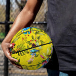Parrot Tropical Pattern Print Basketball