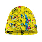 Parrot Tropical Pattern Print Beanie
